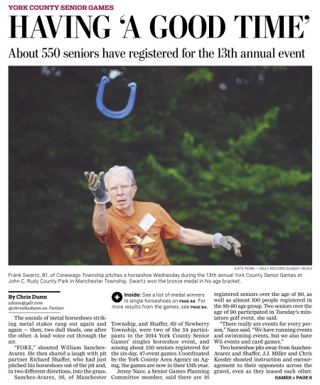 © 2014 by The York Daily Record/Sunday News.